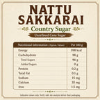 Nattu Sakkarai – Unrefined Cane Sugar