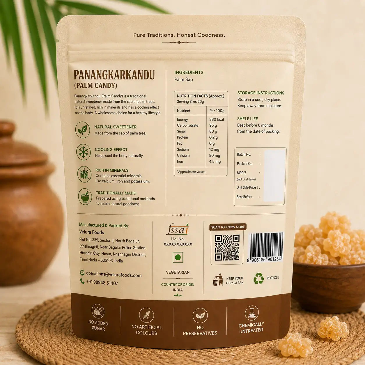 Panangkarkandu – Natural Palm Candy