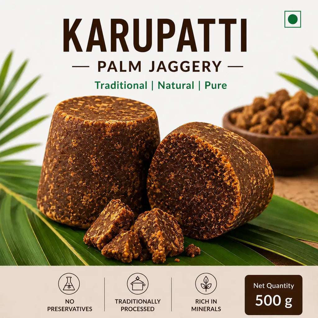 Karupatti – Traditional Palm Jaggery