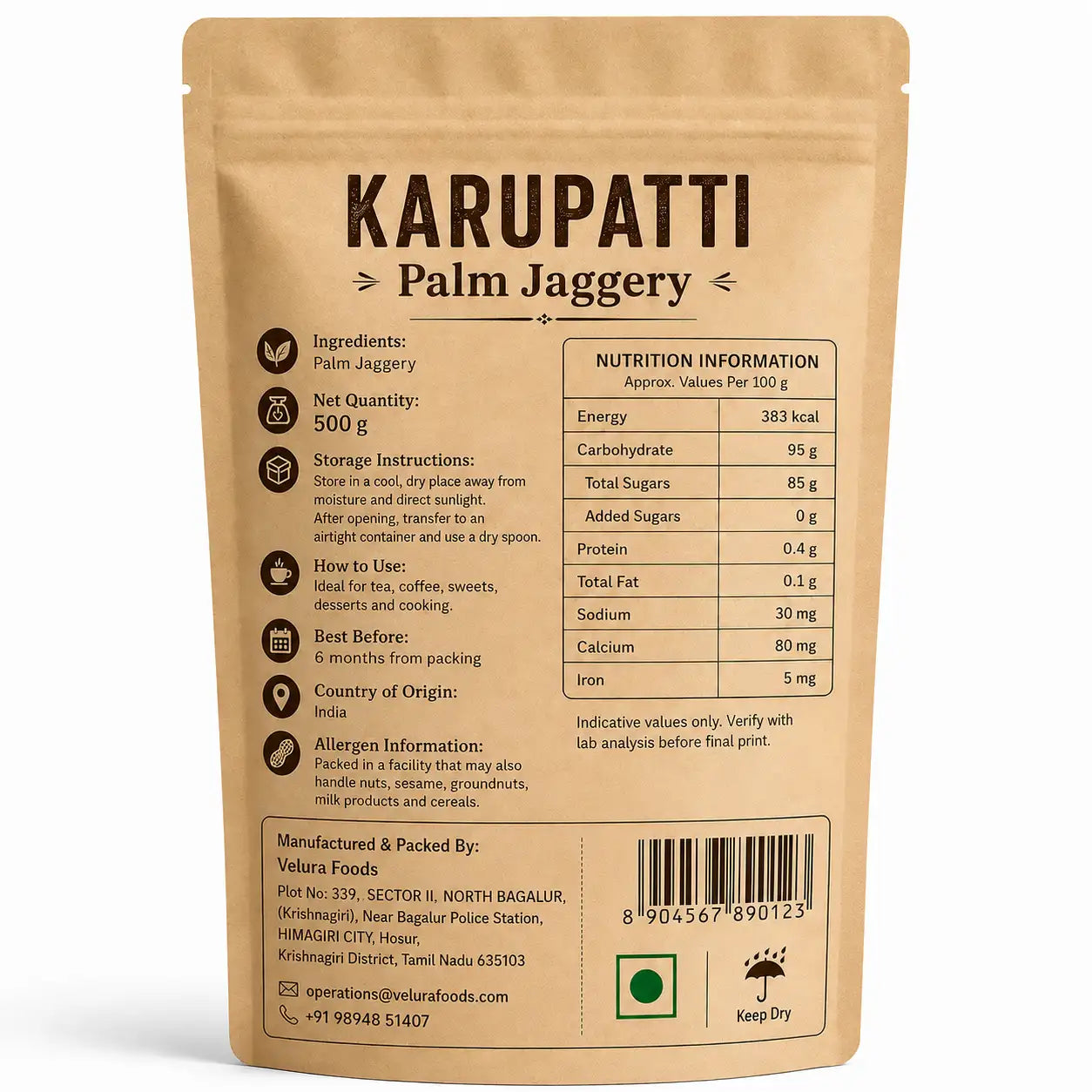Karupatti – Traditional Palm Jaggery